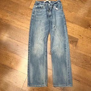 Levi's 505 (with adjustable waist) Boys 12 Slim (24x26)
